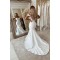 Mermaid Off the Shoulder Long Wedding Dresses Bridal Gowns 903333