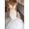 Mermaid Spaghetti Straps Lace and Tulle Wedding Dresses Bridal Gowns 903346