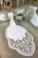 Mermaid Spaghetti Straps Lace Wedding Dresses Bridal Gowns 903347