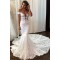 Mermaid Off the Shoulder Lace Wedding Dresses Bridal Gowns 903348