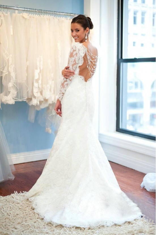 Long Sleeves Lace Wedding Dresses Bridal Gowns 903365 Long Sleeves Lace Wedding Dresses Bridal Gowns 903365