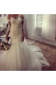 Elegant Mermaid Lace and Tulle Wedding Dresses Bridal Gowns 903374