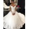 A-Line Lace Long Sleeves Off the Shoulder Wedding Dresses Bridal Gowns 903375