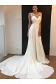 Elegant Chiffon and Lace Long Wedding Dresses Bridal Gowns 903384