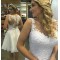 Short Knee Length Beaded Lace Wedding Dresses Bridal Gowns 903385