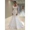 A-Line Lace Long Sleeves Wedding Dresses Bridal Gowns 903386