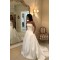 A-Line Strapless Long Satin Wedding Dresses Bridal Gowns 903387