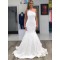 Long Mermaid Beaded One Shoulder Wedding Dresses Bridal Gowns 903393