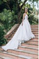 A-Line Sparkle V Neck Long Wedding Dresses Bridal Gowns 903395 A-Line Sparkle V Neck Long Wedding Dresses Bridal Gowns 903395
