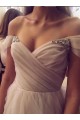 A-Line Beaded Tulle Off the Shoulder Wedding Dresses Bridal Gowns 903396 A-Line Beaded Tulle Off the Shoulder Wedding Dresses Bridal Gowns 903396