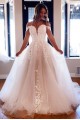 A-Line Lace Off the Shoulder Wedding Dresses Bridal Gowns 903400