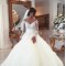A-Line Lace and Tulle Long Sleeves Wedding Dresses Bridal Gowns 903416