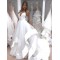 A-Line Tulle V Neck Wedding Dresses Bridal Gowns 903427