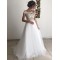 A-Line Lace and Tulle Long Wedding Dresses Bridal Gowns 903431