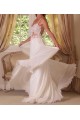 A-Line Lace Long Wedding Dresses Bridal Gowns 903448