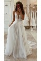 A-Line Lace and Tulle Wedding Dresses Bridal Gowns 903453