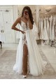 A-Line Lace and Tulle Wedding Dresses Bridal Gowns 903453