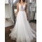 A-Line Lace and Tulle Wedding Dresses Bridal Gowns 903458