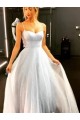 A-Line Sparkle Long Wedding Dresses Bridal Gowns 903462