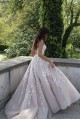 A-Line Lace and Tulle Long Wedding Dresses Bridal Gowns 903465