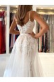 Elegant Mermaid Lace and Tulle Wedding Dresses Bridal Gowns 903470