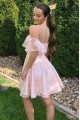 Short Pink Lace Prom Dress Homecoming Graduation Cocktail Dresses 904011