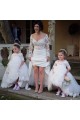 Lace and Tulle Floor-Length Flower Girl Dresses with Sleeves 905003 Lace and Tulle Floor-Length Flower Girl Dresses with Sleeves 905003