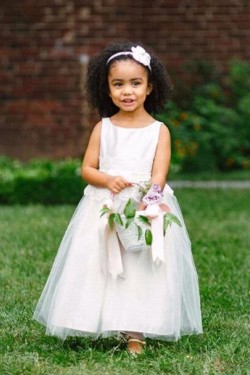 Cute Lace and Tulle Flower Girl Dresses 905006