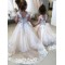 A-Line Lace and Tulle Floor-Length Flower Girl Dresses 905010