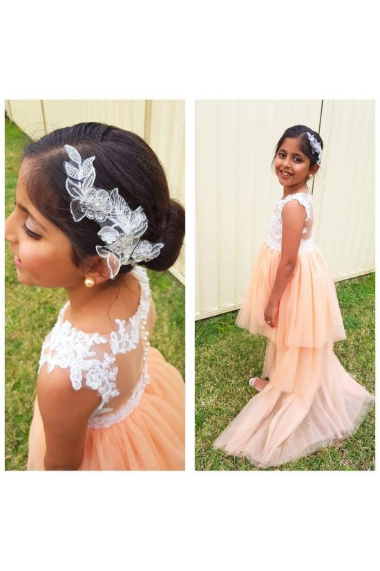 Cute Lace and Tulle Flower Girl Dresses 905011