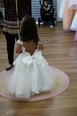 Cute Lace and Tulle Flower Girl Dresses 905013