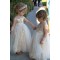 Cute Floor Length Sequins and Tulle Flower Girl Dresses 905026