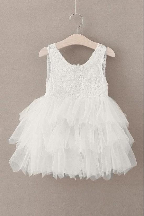 Cute Lace and Tulle Flower Girl Dresses 905032