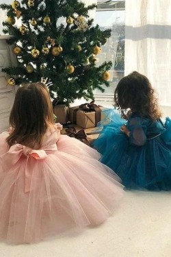 Cute Tulle Flower Girl Dresses 905035
