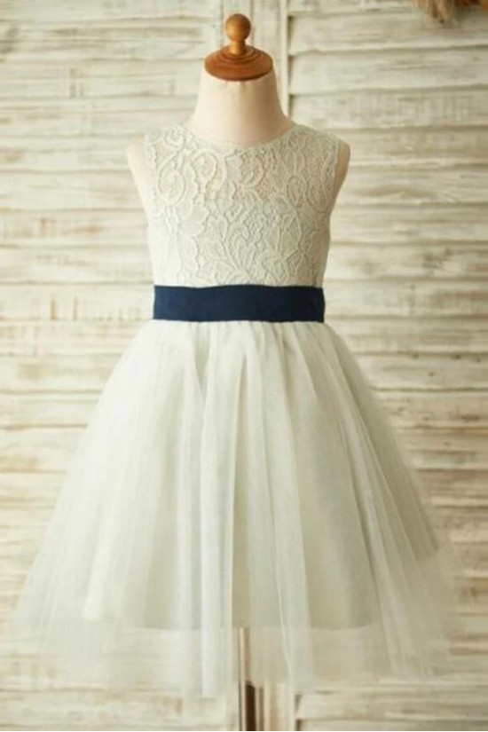 Cute Lace and Tulle Flower Girl Dresses 905040