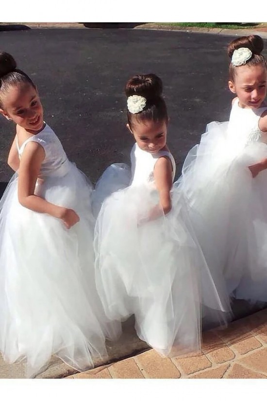 Cute Tulle Flower Girl Dresses 905051