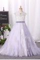 A-Line Lace and Tulle Flower Girl Dresses 905053