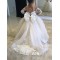 Long Sleeves Lace and Tulle Flower Girl Dresses 905056
