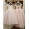 Lace and Tulle Floor Length Flower Girl Dresses 905061