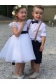 Cute Tulle and Lace Flower Girl Dresses 905065