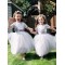 Ankle-Length Sequins and Tulle Flower Girl Dresses 905072