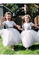 Ankle-Length Sequins and Tulle Flower Girl Dresses 905072