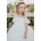Lace and Tulle Flower Girl Dresses 905073