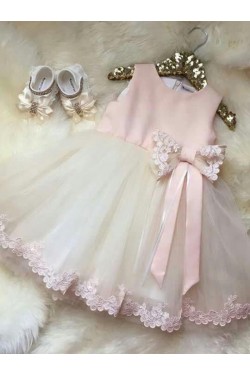 Cute Lace and Tulle Flower Girl Dresses 905076