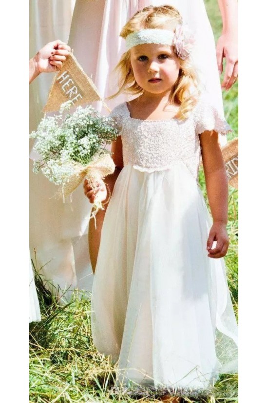 Cute Lace Flower Girl Dresses 905077