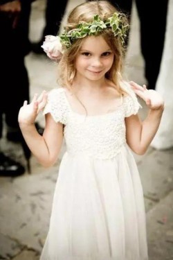 Cute Lace Flower Girl Dresses 905077