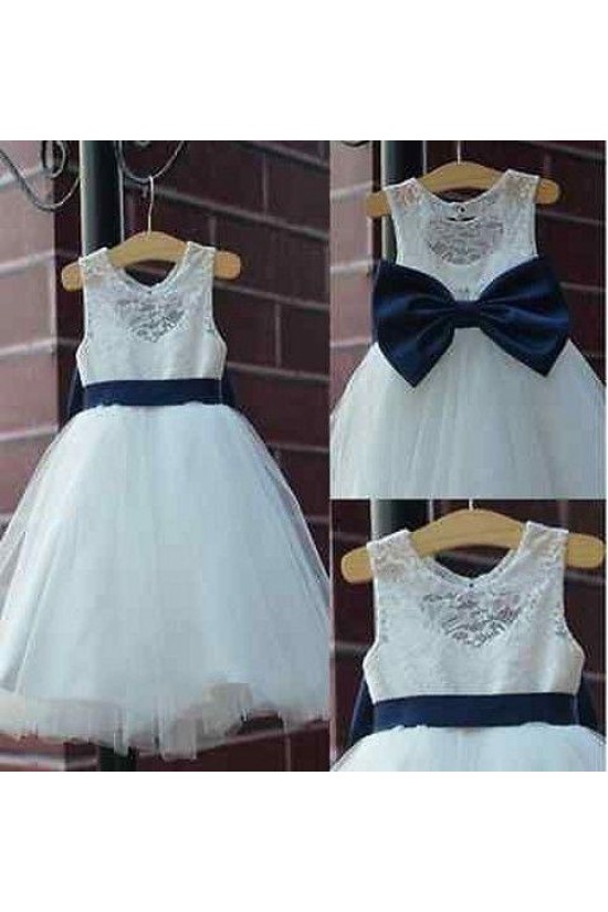 Lace and Tulle Flower Girl Dresses 905079