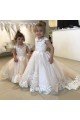 Lace and Tulle Flower Girl Dresses 905083