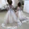 Lace and Tulle Flower Girl Dresses 905083