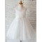 Lace and Tulle Flower Girl Dresses 905086